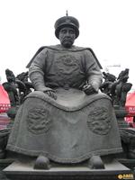 清太宗雕像