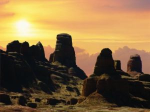 白楊河魔鬼城 白楊河魔鬼城