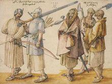 大量加入約克軍的愛爾蘭民兵