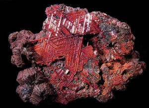 金紅石[較純的二氧化鈦]