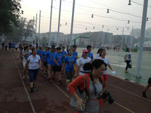 2014年焦作黎明腳步活動場景