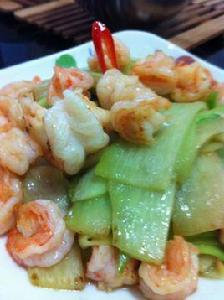 芥蘭蝦仁球 芥蘭蝦仁球