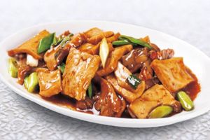 鮮蘑紅燜豆腐 鮮蘑紅燜豆腐