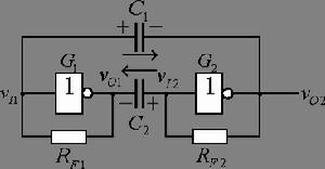 非門多諧振盪器 非門多諧振盪器