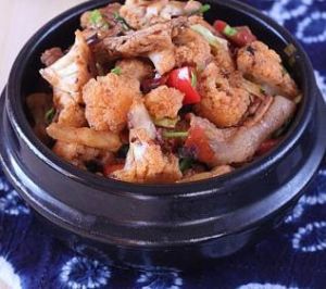 乾鍋香辣菜花 乾鍋香辣菜花