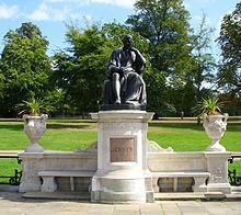 倫敦的詹納的紀念銅像