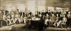 清政府被迫在英軍艦上籤訂《南京條約》
