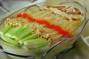 絲瓜魚肚卷 絲瓜魚肚卷