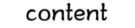 content