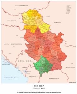 塞爾維亞行政區劃