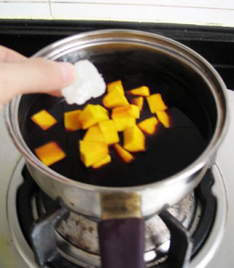 椰漿南瓜黑米糖水 椰漿南瓜黑米糖水