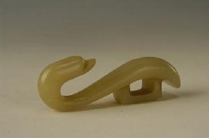 玉鵝首帶鉤 玉鵝首帶鉤