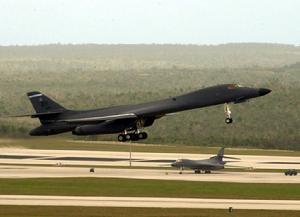 （圖）B-1槍騎兵轟炸機