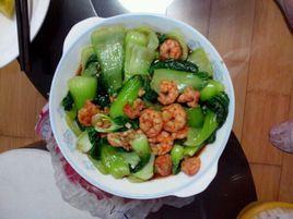 油菜蝦仁 油菜蝦仁