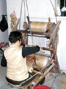 手工織麻布 手工織麻布