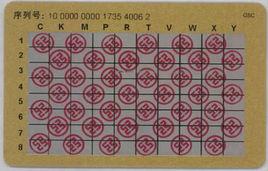 動態口令卡 動態口令卡