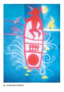 自閉症女孩兒芝芝畫的船,有難言的奇特氛圍