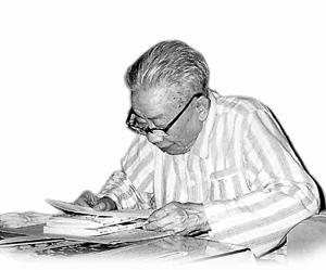 晚年病中的陸定一