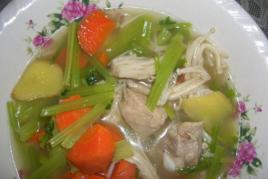 芹菜豬肉湯 芹菜豬肉湯