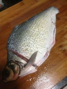 孔雀開屏清蒸魚