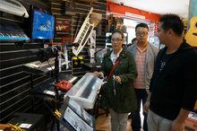 2013年褚海辰第一次赴雅安樂英中學做公益