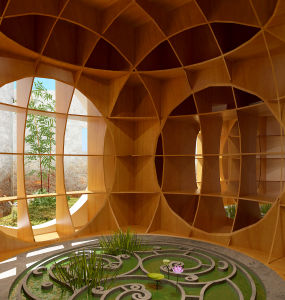 共振建築事務所/山西大同造園