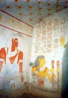 努比亞陵墓內的壁畫