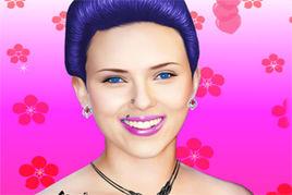 斯嘉麗約翰森化妝 斯嘉麗約翰森化妝