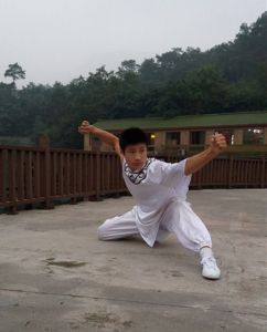 功夫演員房琪（釋小琪）