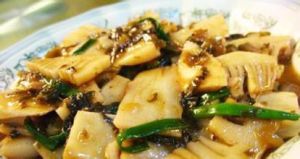 糟菜炒筍 糟菜炒筍