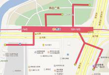 未來路下穿金水路隧道西臨燕莊站