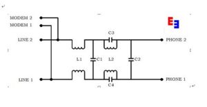 DSL產品電氣原理