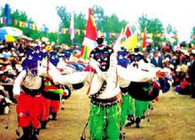 林卡節上的藏戲