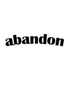 abandon[英語單詞]