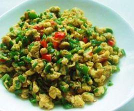 青紅辣椒雞蛋花 青紅辣椒雞蛋花