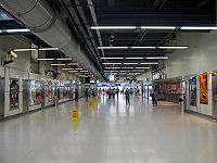 （圖）沙田站車站大堂