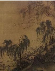 宋荷塘按樂圖 宋荷塘按樂圖