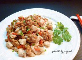 枸杞雞丁 枸杞雞丁