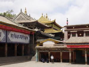 （圖）塔爾寺是藏傳佛教格魯派