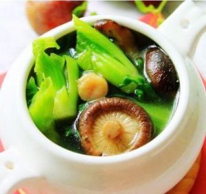 香菇芥菜湯 香菇芥菜湯