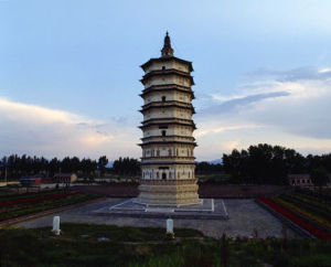 萬部化嚴經塔陳列室 萬部化嚴經塔陳列室