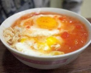 番茄煎蛋面 番茄煎蛋面