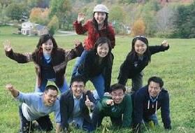 看上去好愜意 哈佛里的中國帥哥美女