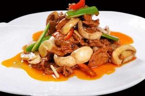 蘑菇炒豬肉片 蘑菇炒豬肉片