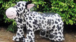 奶牛動物玩具車 奶牛動物玩具車