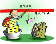 基尼係數反應的貧富差距