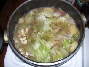 老湯涮生菜 老湯涮生菜