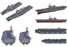 《世界艦船》公布的出雲級想像圖