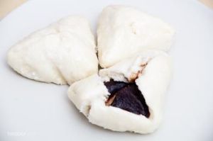 三角豆沙包 三角豆沙包