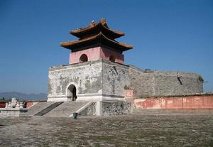 昭西陵之方城明樓